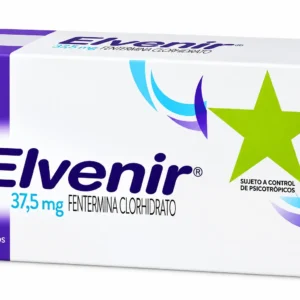 Elvenir 37.5 mg caja de fentermina
